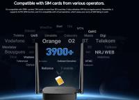 TENDA 4G03 2 PORT 10/100 300MBPS 2.4GHz 1xSIM 3G/4G KABLOSUZ ROUTER BEYAZ 4G 